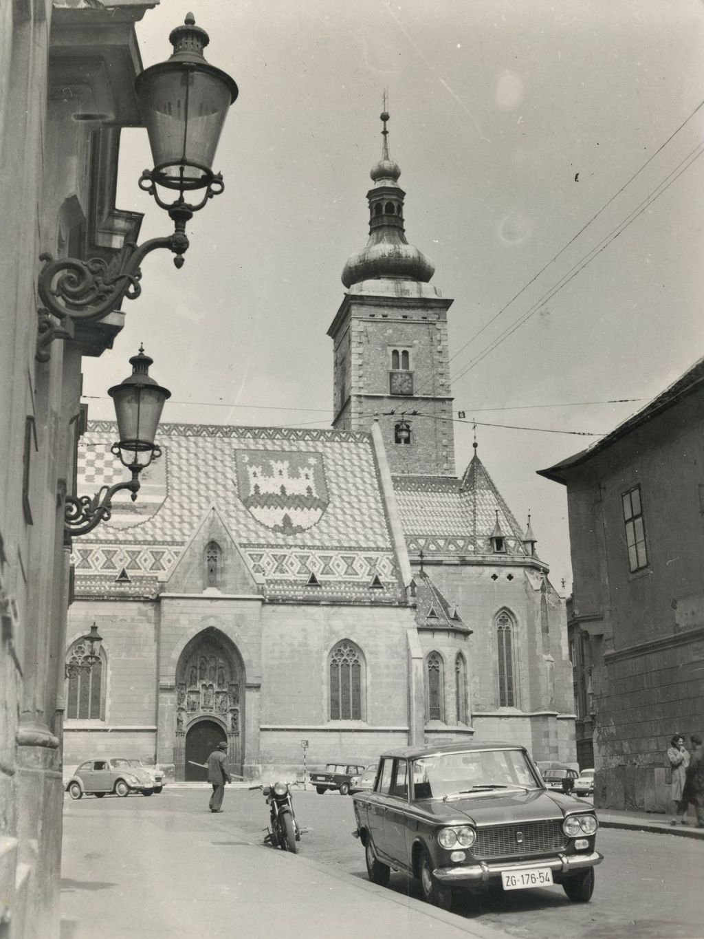 Crkva sv. Marka, Markov trg, oko 1965.-1970. godine
